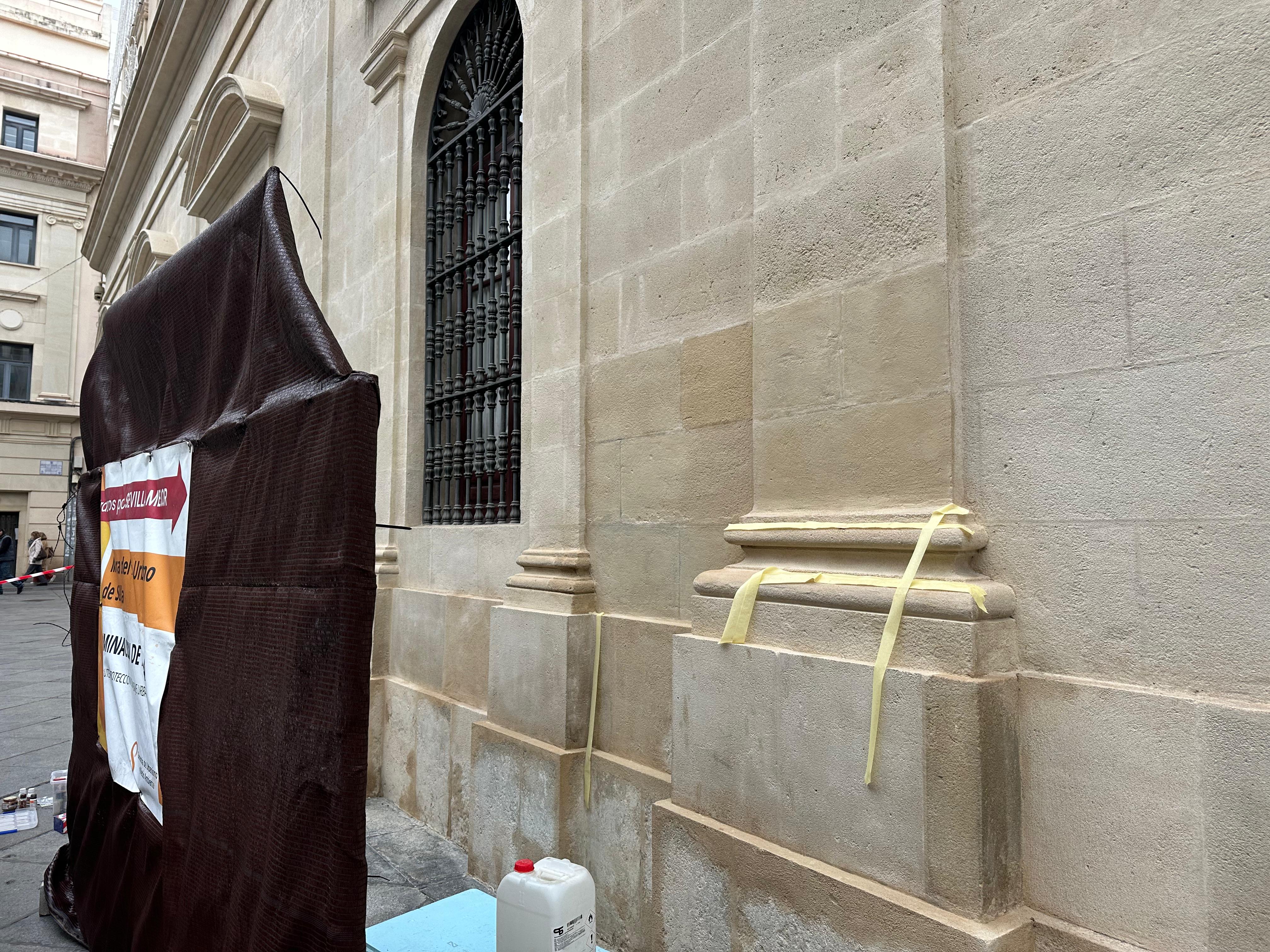 Imagen de la restauración en el ayuntamiento.