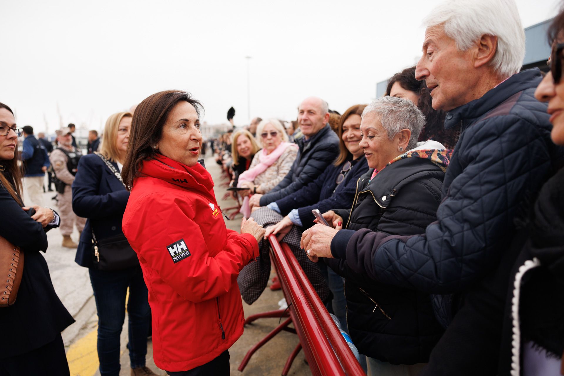 Los Reyes despiden a  la Princesa Leonor  en el Juan Sebastian el Cano