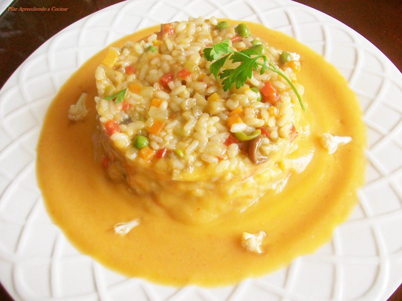 Arroz Meloso Con Verduras