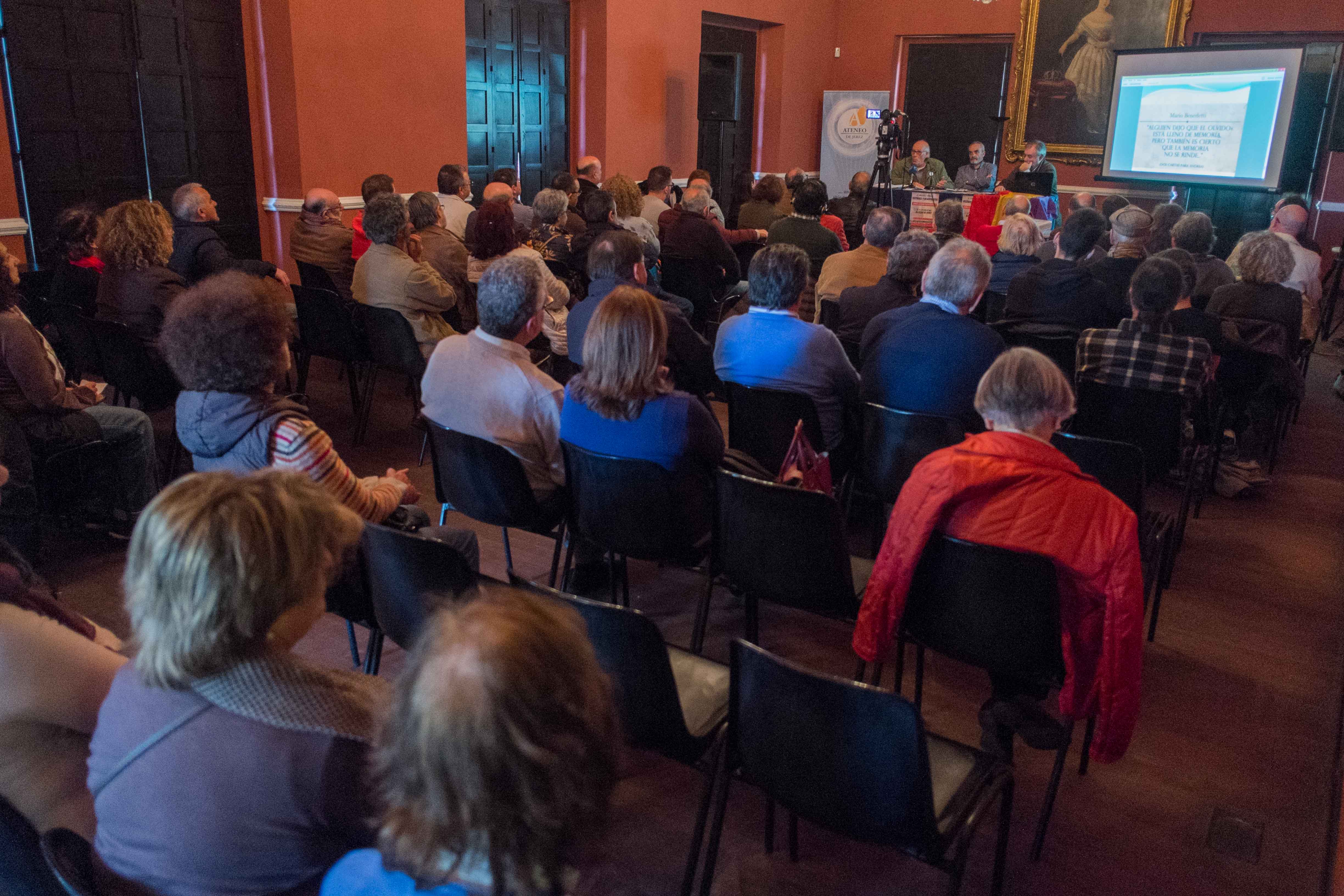 Las Jornadas sobre Memoria Histórica organizadas el año pasado. FOTO: MANU GARCÍA.