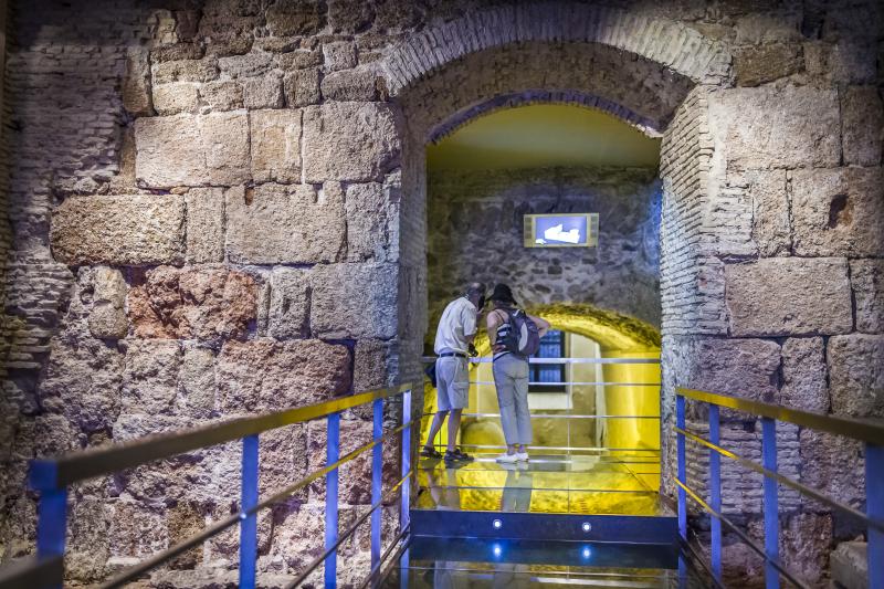 Yacimiento arqueológico Casa del Obispo. 