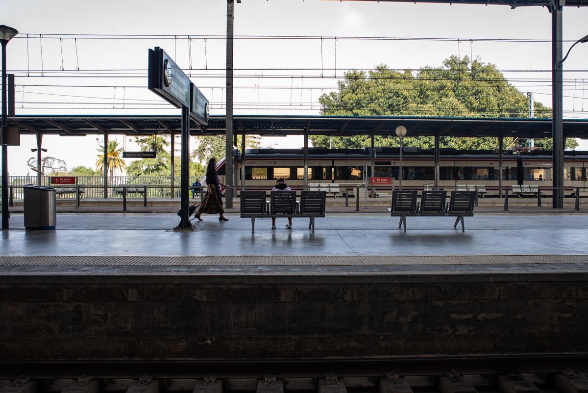 Una de las muchas estaciones de Renfe.