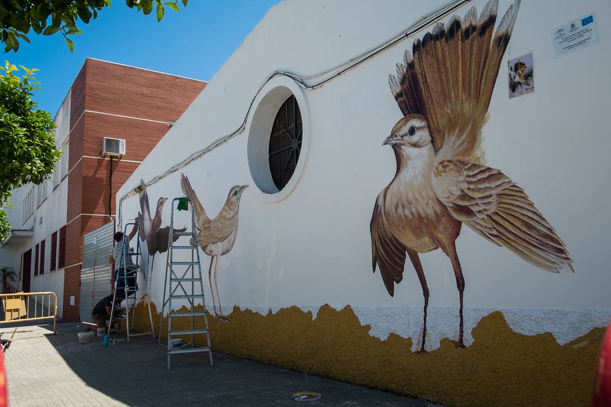 Festival Art Mura en Trebujena una edición pasada.