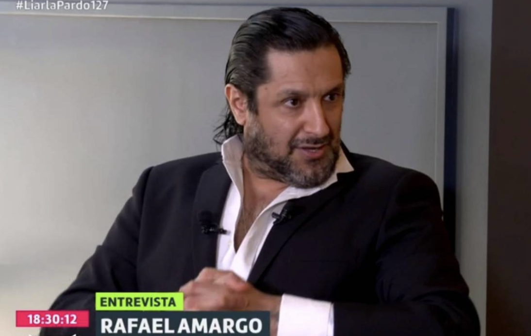 Amargo durante su entrevista en 'Liarla Pardo', en 'La Sexta'.