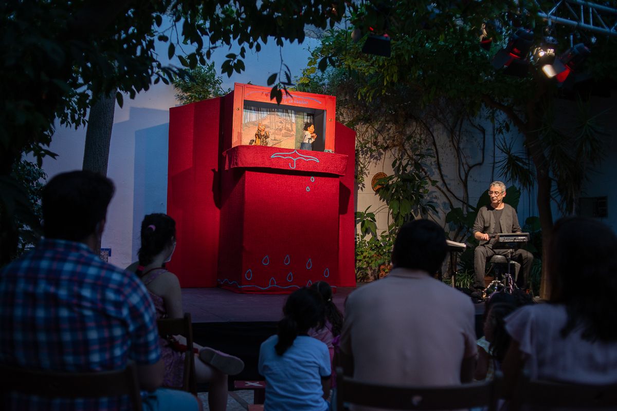 Una pasada edición del Jardín de Berta, el ciclo de verano que organiza La Gotera de Lazotea en Jerez.