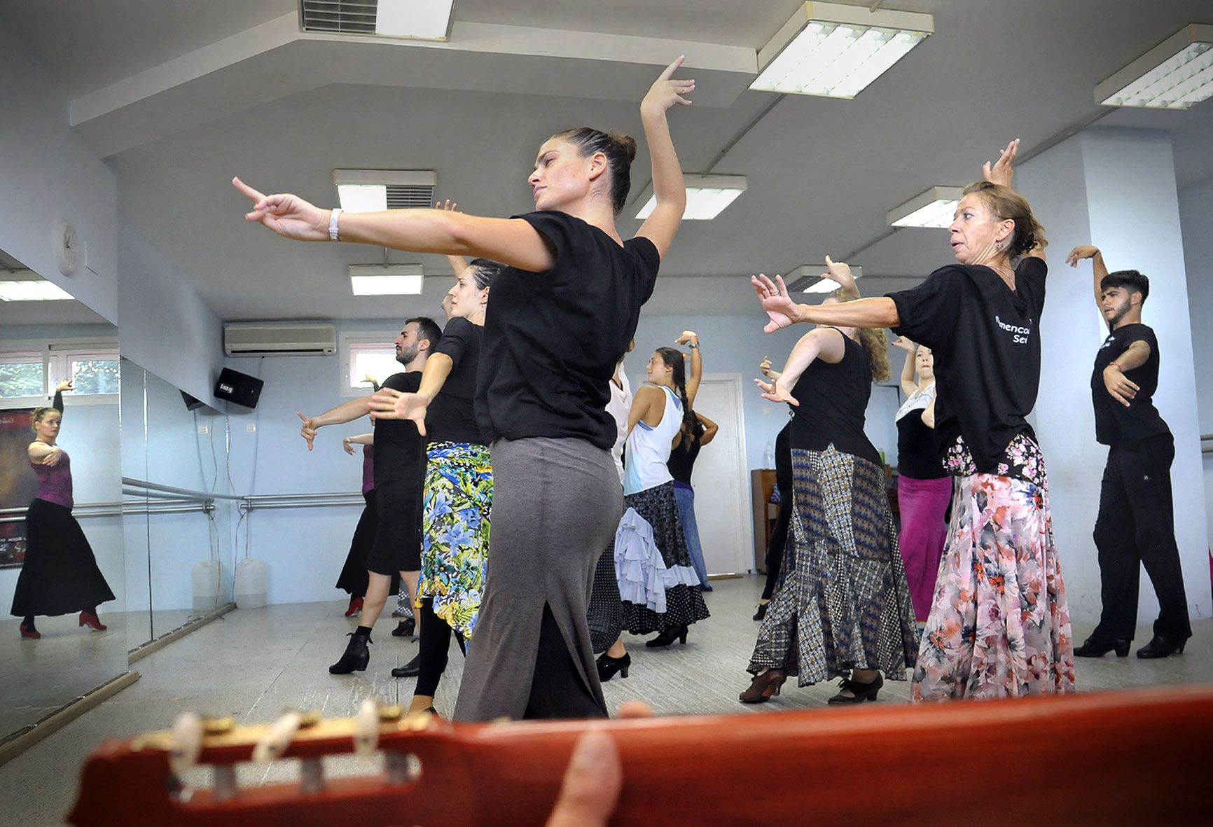 Cursos de baile en Jerez, en una imagen de archivo.