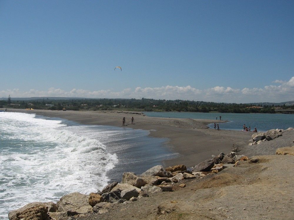 Una de las playas de Sotogrande.