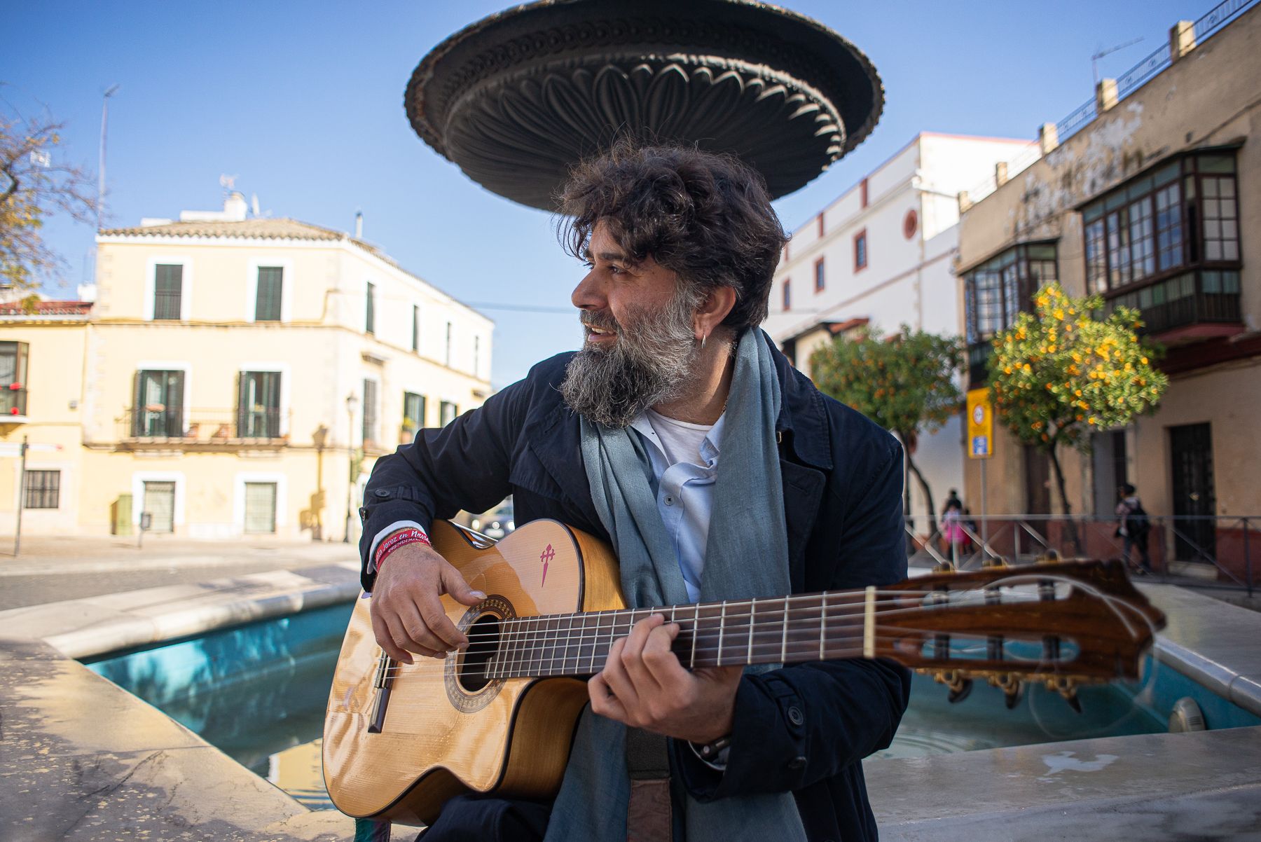 Luis de Perikín, en una imagen en Santiago.