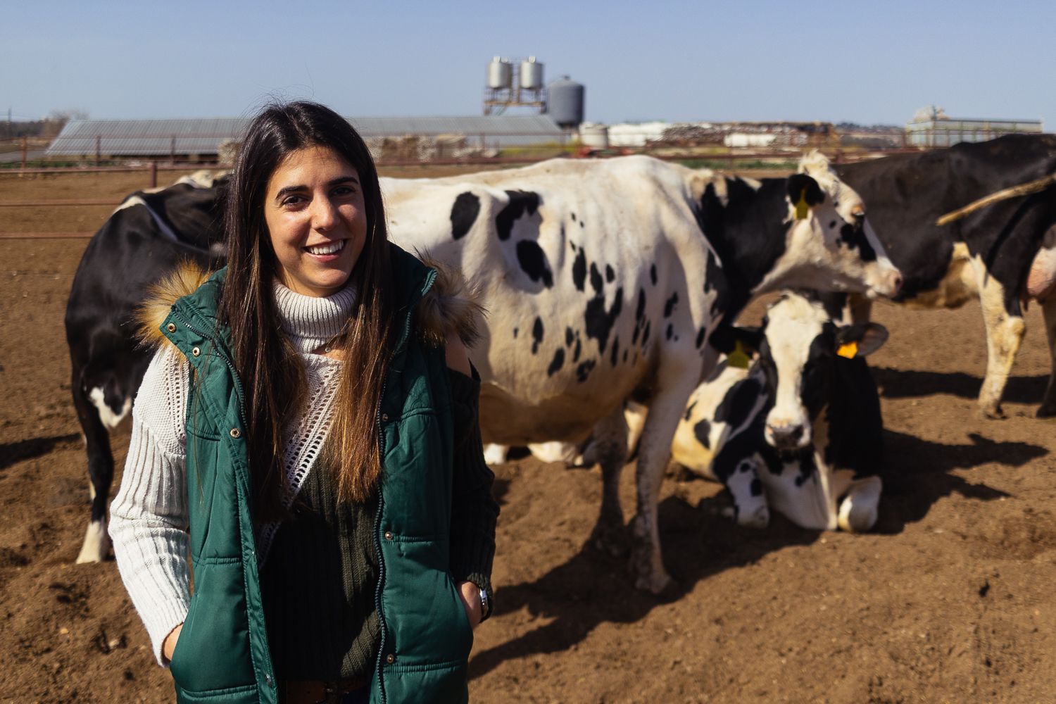 La ganadera Pilar Arteaga, mujer rural en Las Pachecas, en Jerez.